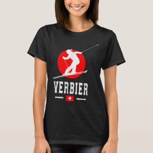 Verbier Ski Resort Alpen Schweizer Berge Schweiz T-Shirt