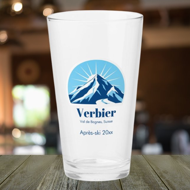 Verbier Val de Bagnes Schweiz Après-ski Glas (Von Creator hochgeladen)
