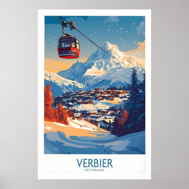 Verbier-Wandkunst-Druck 1 Poster (Vorne)