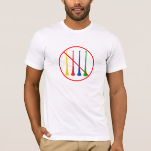 Verbieten Sie das Vuvuzela der 2014 T-Shirt
