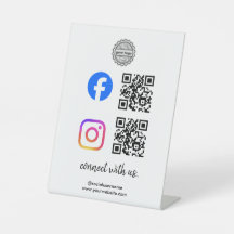 Verbinde dich mit uns Instagram Facebook Social Me