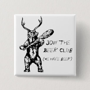 Verbinden Sie den Bier-Verein Button