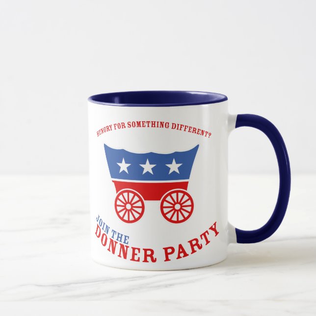 Verbinden Sie die Donner Party-Tasse Tasse (Rechts)