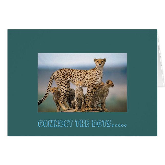 VERBINDEN SIE DIE DOTS.... - Individuell (Vorderseite (Horizontal))