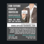 Verbinden Sie die Werbeaktion für Veranstaltungen  Flyer<br><div class="desc">Verbinden Sie den Flyer für Event-Werbung mit Speed Networking mit dem Business Card Store.</div>