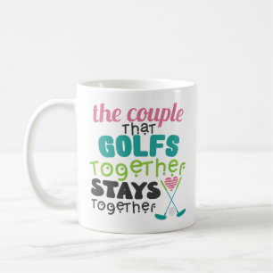 Verbinden Sie diesen Golf-zusammen Kaffeetasse