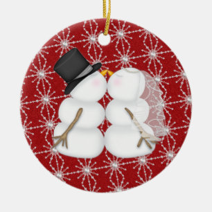 Verbinden Sie erstes Weihnachten Keramikornament