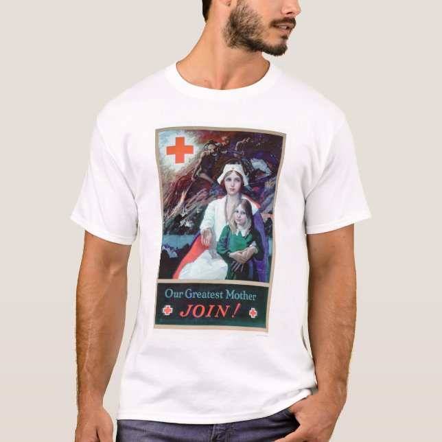 Verbinden Sie unsere bestste Mutter (US00311) T-Shirt (Vorderseite)