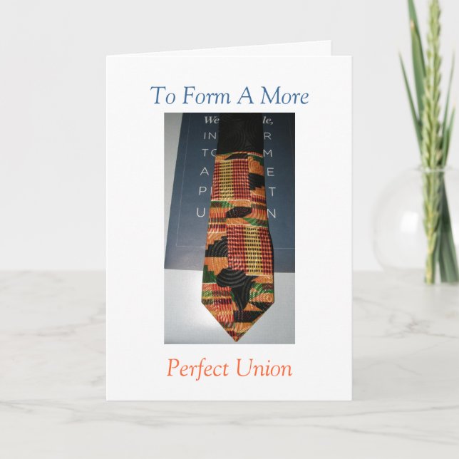 Verbindende Geschichte Feiertagskarte (Vorderseite)