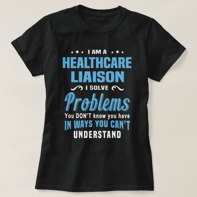 Verbindung im Gesundheitswesen T-Shirt (Design vorne)