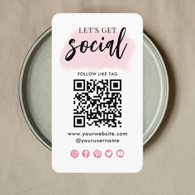 Verbindung mit dem QR-Code der Social Media Visitenkarte (Von Creator hochgeladen)