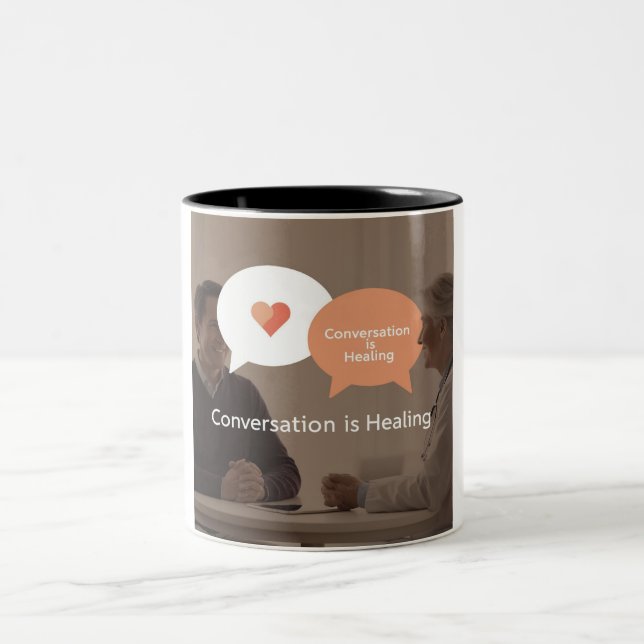 Verbindung und Heilung: Inspirative Tasse (Mittel)