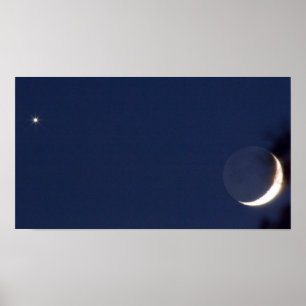 Verbindung Venus & Moon Poster