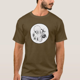 Verbindungsabbruch - Der Krake am Telefon T-Shirt