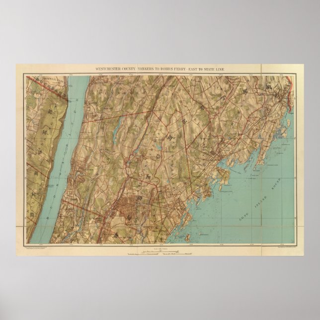 Verbindungsleitung Westchester Co., Yonkersstate Poster (Vorne)
