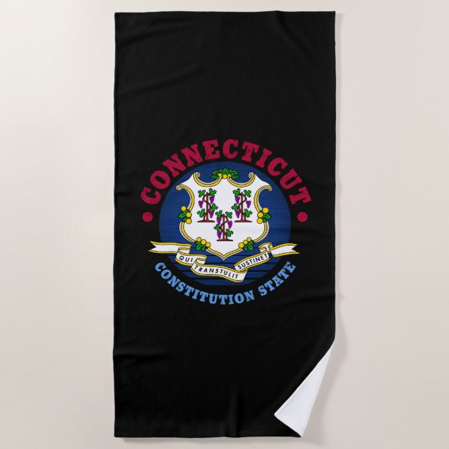 VERBINDUNGSSTAAT FLAG STRANDTUCH (Vorderseite)