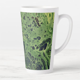 Verblassen 2 Gefleckt Grün Milchtasse