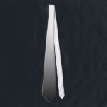 Verblassen Krawatte - Weiß zum Mitternacht<br><div class="desc">Diese attraktive Krawatte ändert subtil von weißem zum Grau und dann verblaßt leicht, um zu schwärzen.</div>