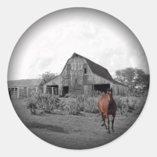 Verblassen Sie, um ringsum Aufkleber zu schwärzen