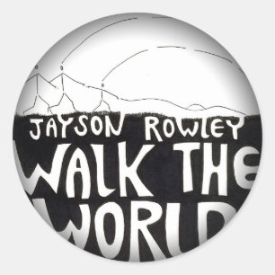 Verblassen Sie, um ringsum Aufkleber zu schwärzen