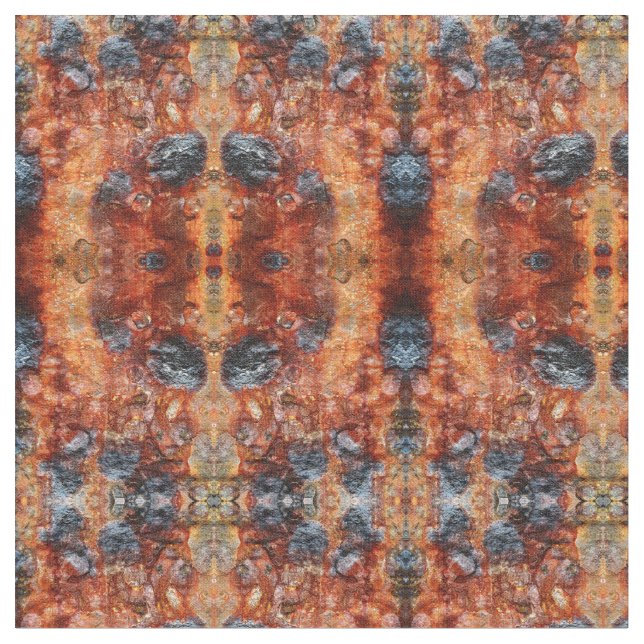 Verblassen Sie, um zu verrosten Stoff (Nahaufnahme)