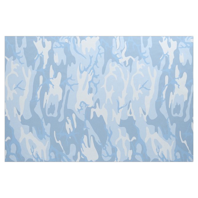 Verblaßte blaue Camouflage Stoff (Fat Quarter (45,7 x 55,9 cm))