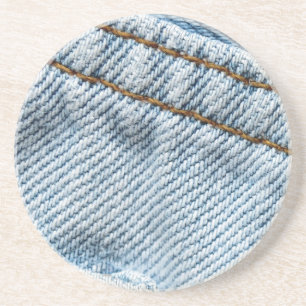 Verblaßte Blue Jeans Untersetzer