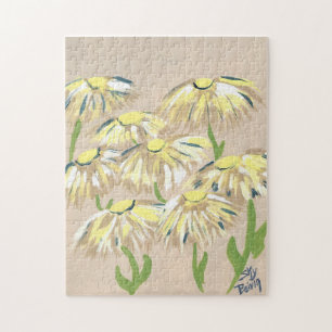verblasste Blume Puzzle