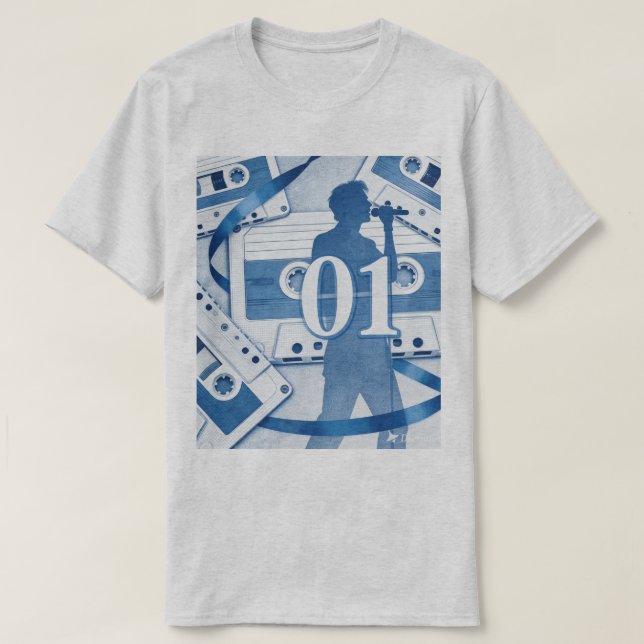 Verblasste Frequenzen T-Shirt (Design vorne)