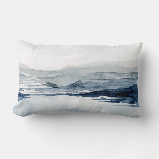 verblasste Horizonte II Lendenkissen (Vorderseite)