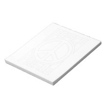 Verblasste Peace Please-Schrift mit schwarzer Kont