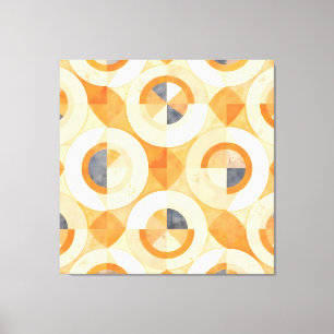 Verblasste Terra-Geometrien Leinwanddruck
