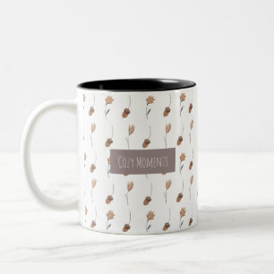 Verblasste Waldträume Zweifarbige Tasse