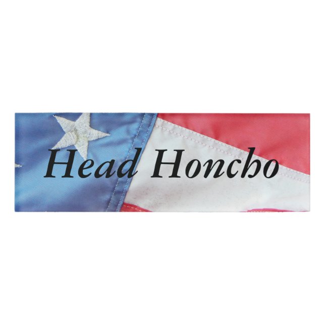 Verblaßter alter Ruhm Namenschild (Vorderseite)