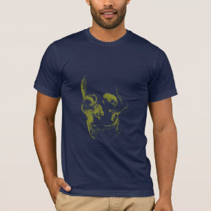 Verblasster Schädel T-Shirt