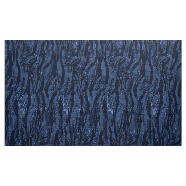 Verblaßtes blauer Streifen-Camouflage-Gewebe Stoff (Yard (91,4 cm))