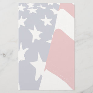 Verblaßtes Flagge-Briefpapier Briefpapier