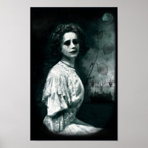 Verblaßtes Plakat