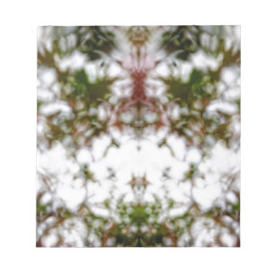 Verbleibendes Kaleidoskopmuster Notizblock