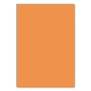  Verblendete Orange (feste Farbe)  Tischnummer