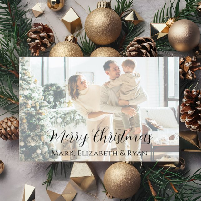 Verblendetes Foto Frohe Weihnachtskarte Feiertagskarte (Von Creator hochgeladen)