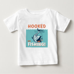 Verblüfft vom Fischfang Baby T-shirt