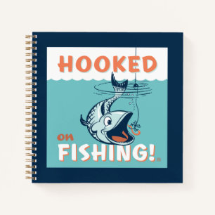 Verblüfft vom Fischfang Notizbuch