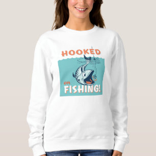 Verblüfft vom Fischfang Sweatshirt