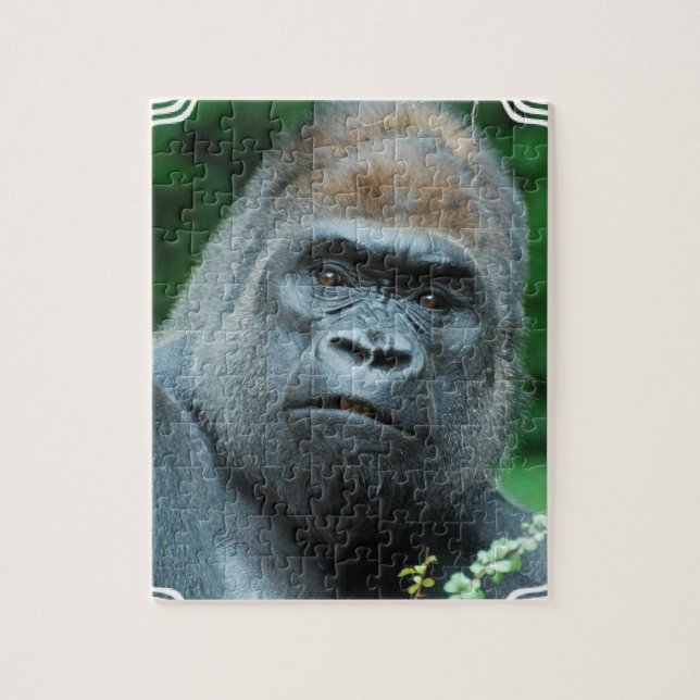 Verblüffter Gorilla Puzzle (Vertikal)