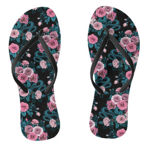 Verborgen in den Rose 2 Flip Flops