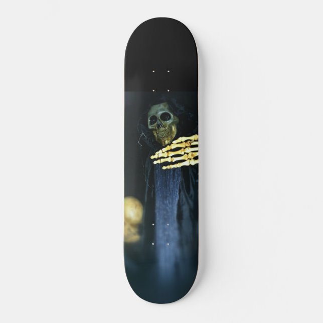 Verborgenes Skelett Skateboard (Vorderseite)