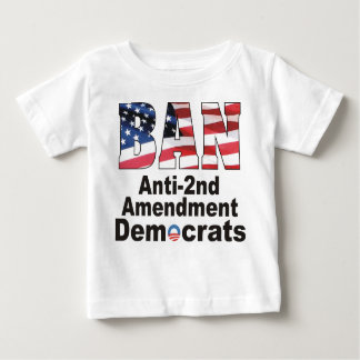 VERBOT Antizweites Änderungs-Demokrat-Baby T Baby T-shirt