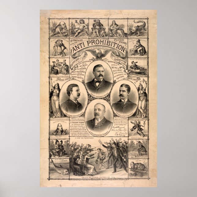 Verbot durch Kurz & Allison (1888) Poster (Vorne)