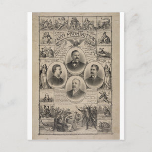 Verbot durch Kurz & Allison (1888) Postkarte